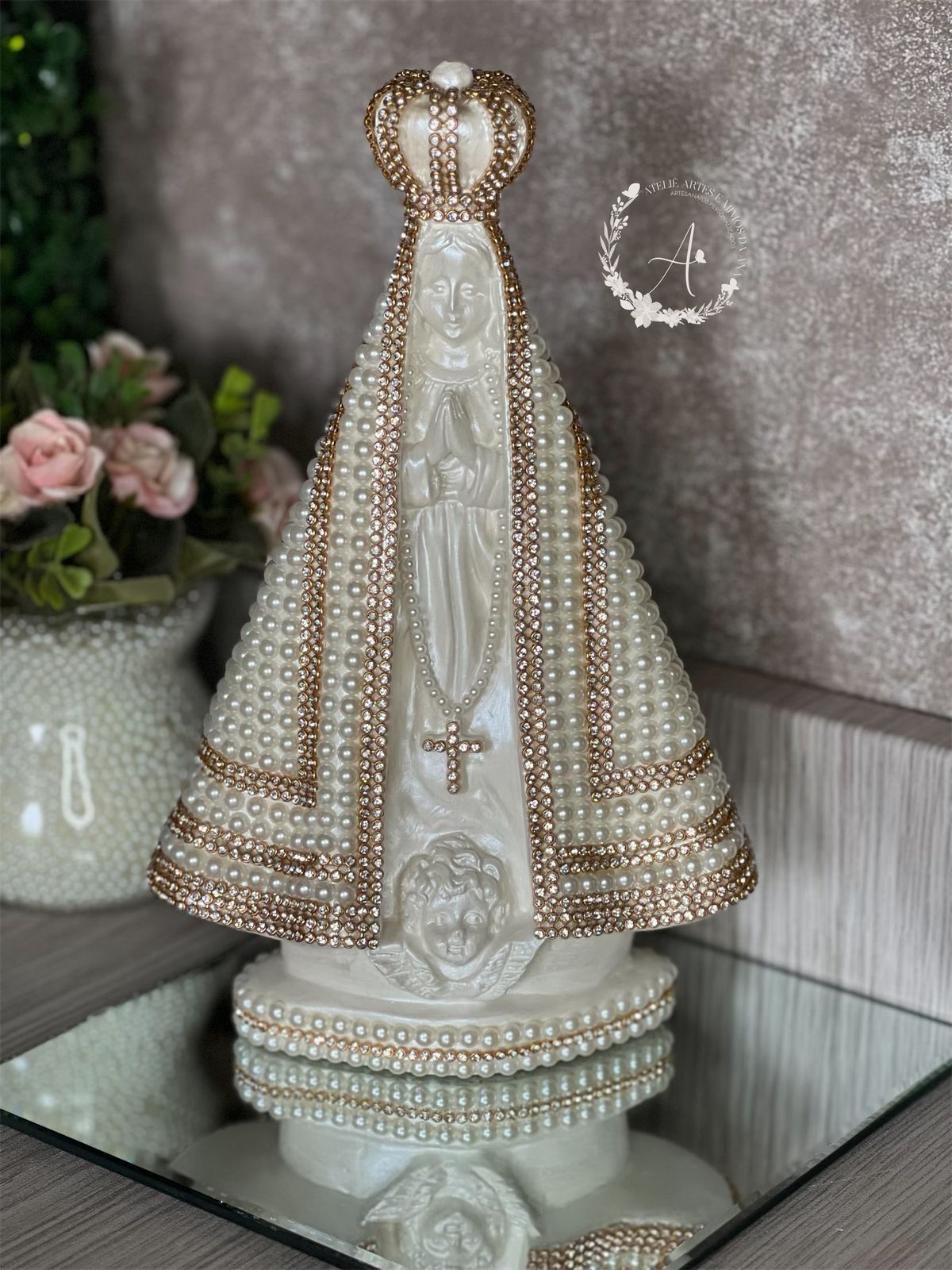 Nossa Aparecida pérola grande