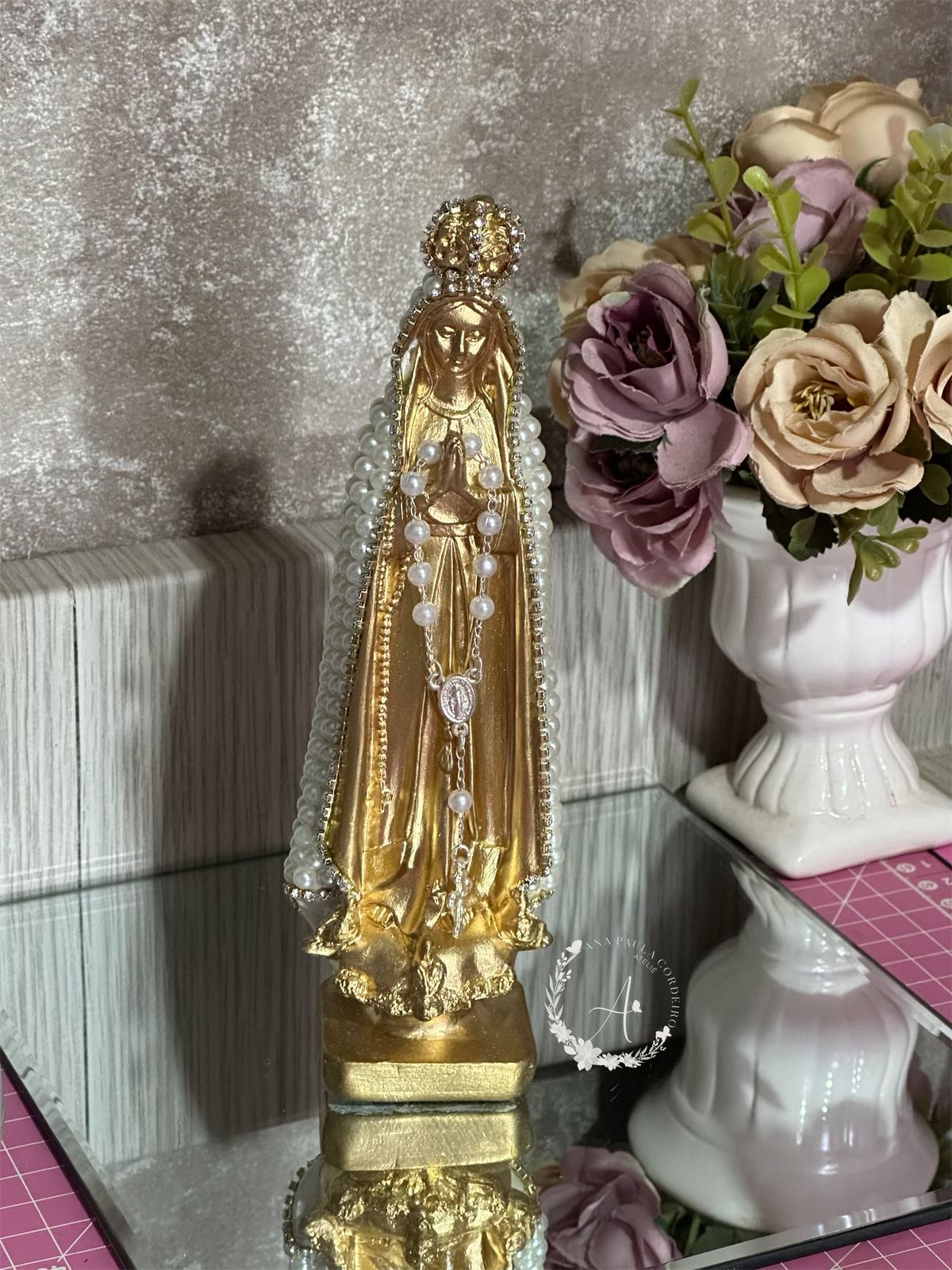 Nossa Aparecida dourada