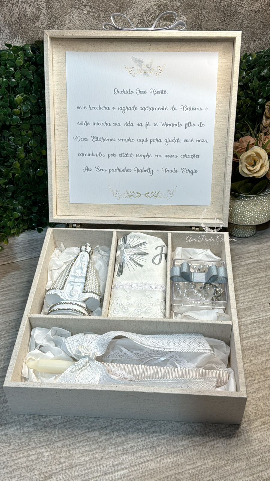 Kit batizado José Bento
